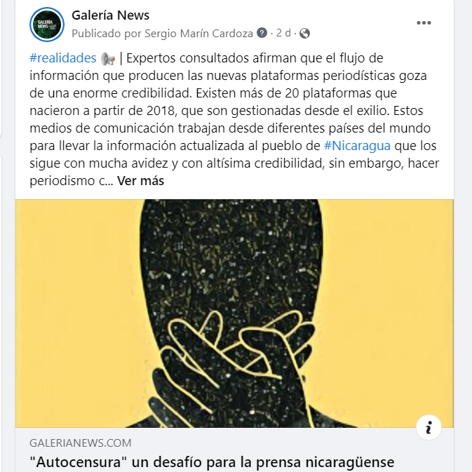 Autocensura el desafío de la prensa nicaragüense|Galería News